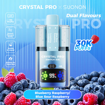 Crystal Pro Switch 30K Puff Prefilled Vape Kit - Buy1 Get1 Free